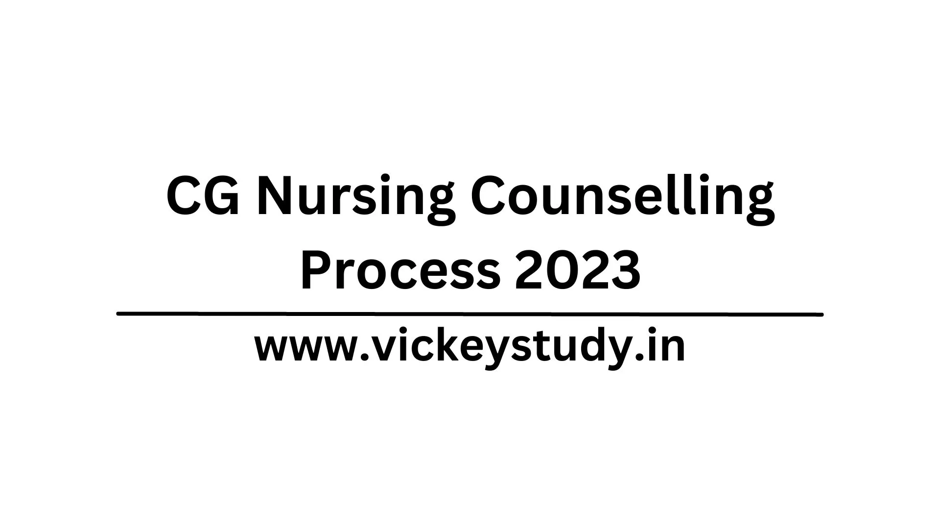 CG Nursing Counselling Process 2023