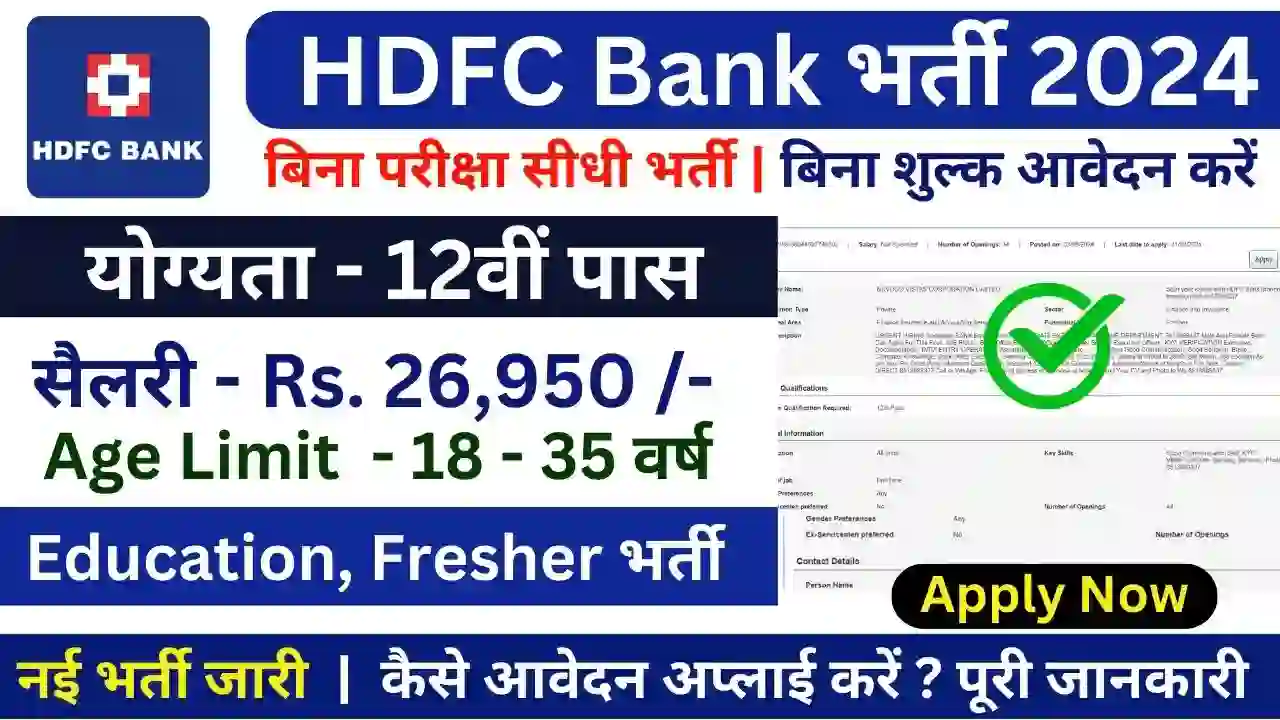 HDFC Bank Finance and Insurance Sector